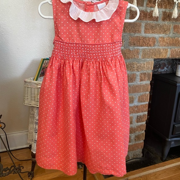 Edge hill Collection Smocked Toddler girls Dress size 4T - Picture 2 of 11